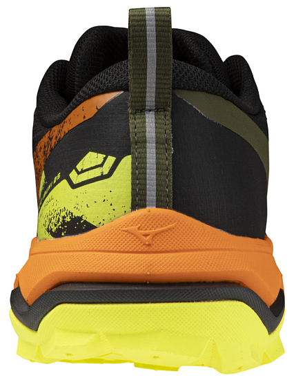 Кроссовки мужские Mizuno Wave Ibuki 5 Grape Leaf/Exotic Orange/Lemon - Фото 5 большая