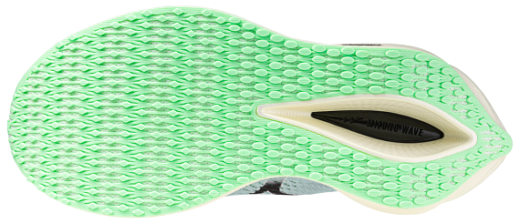 Кроссовки Mizuno Wave Rebellion Pro 3 Neo Mint/Black/Hint of mint - Фото 5 большая