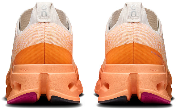 Кроссовки мужские On Cloudsurfer Max Pearl/Tangerine - Фото 5 большая