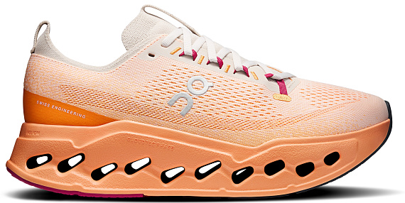 Кроссовки мужские On Cloudsurfer Max Pearl/Tangerine - Фото 1 большая