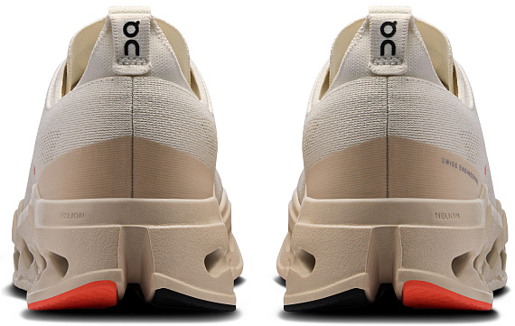 Кроссовки мужские On Cloudsurfer Max Ivory/Salmon - Фото 5 большая