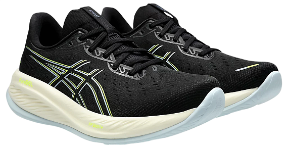 Кроссовки мужские ASICS Gel-Cumulus 26 Black/Safety Yellow - Фото 6 большая