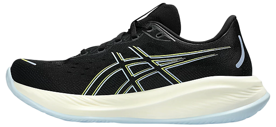 Кроссовки мужские ASICS Gel-Cumulus 26 Black/Safety Yellow - Фото 8 большая