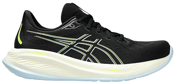Кроссовки мужские ASICS Gel-Cumulus 26 Black/Safety Yellow - Фото 1 большая