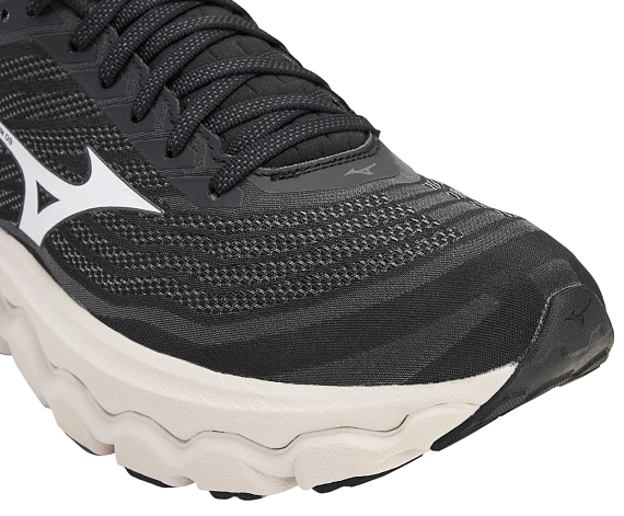 Кроссовки мужские Mizuno Wave Horizon 8 Black/White/Nimbus Cloud - Фото 2 большая