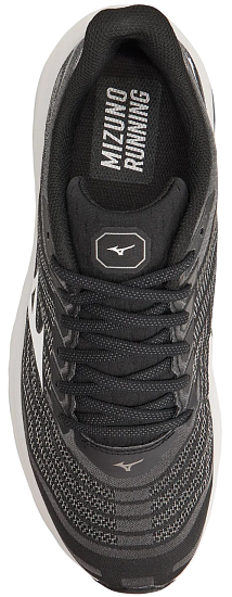 Кроссовки мужские Mizuno Wave Horizon 8 Black/White/Nimbus Cloud - Фото 4 большая