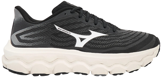Кроссовки мужские Mizuno Wave Horizon 8 Black/White/Nimbus Cloud - Фото 1 большая