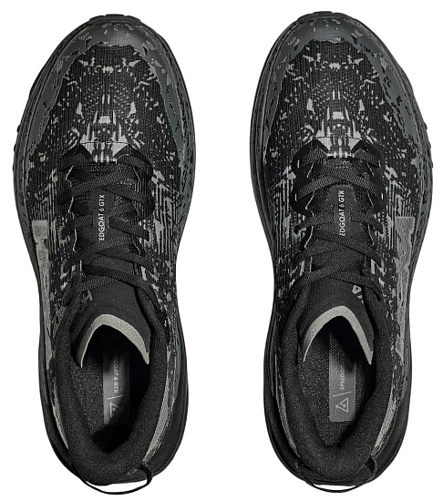 Кроссовки мужские Hoka Speedgoat 6 Gtx Wide Black/Outer Orbit - Фото 2 большая