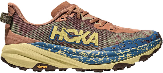 Кроссовки мужские Hoka Speedgoat 6 Maple/Cardamom - Фото 1 большая
