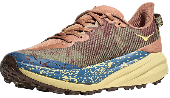 Кроссовки мужские Hoka Speedgoat 6 Maple/Cardamom - Фото 3 большая