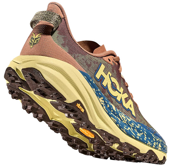 Кроссовки мужские Hoka Speedgoat 6 Maple/Cardamom - Фото 4 большая