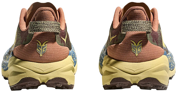 Кроссовки мужские Hoka Speedgoat 6 Maple/Cardamom - Фото 5 большая