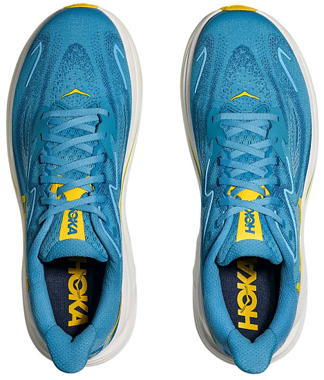 Кроссовки мужские Hoka Clifton 10 Alpine Blue/Foggy Night - Фото 2 большая