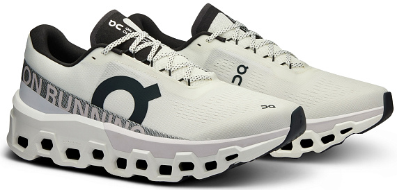 Кроссовки мужские On Cloudmonster 2 White/Frost - Фото 2 большая