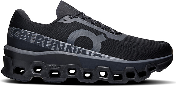 Кроссовки мужские On Cloudmonster 2 Black/Black - Фото 1 большая