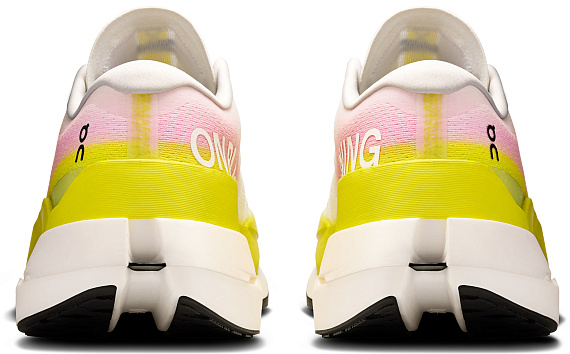 Кроссовки мужские On Cloudboom Max Lime/Raspberry - Фото 3 большая