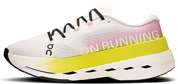 Кроссовки мужские On Cloudboom Max Lime/Raspberry - Фото 4 большая