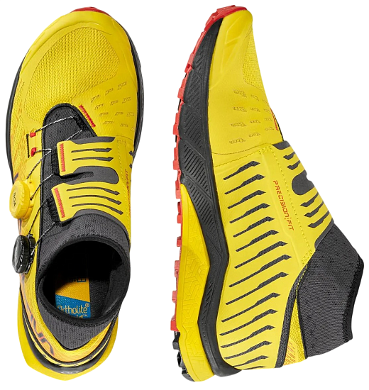 Кроссовки мужские La Sportiva Jackal II Boa Yellow/Black - Фото 6 большая