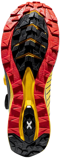 Кроссовки мужские La Sportiva Jackal II Boa Yellow/Black - Фото 7 большая