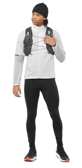 Кроссовки Salomon Winter Cross Spike Black/Neon Flame/Safety Yellow - Фото 6 большая