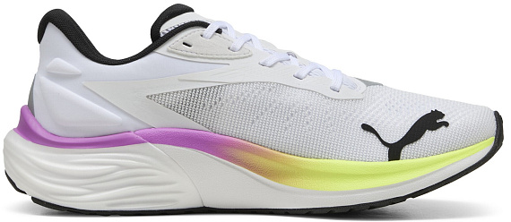 Кроссовки мужские Puma Electrify Nitro 4 White/Pure Magenta/Yellow Alert - Фото 6 большая