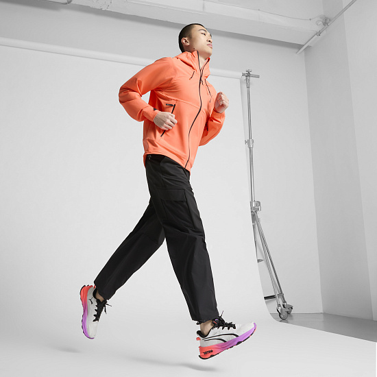 Кроссовки мужские Puma Fast-Trac Nitro 3 Feather Gray/Glowing Red/Pure Magenta - Фото 9 большая