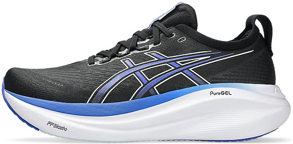 Кроссовки мужские ASICS Gel-Nimbus 27 Black/Dark Cobalt - Фото 7 большая