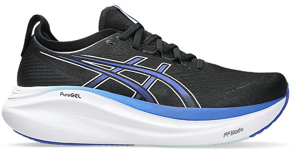 Кроссовки мужские ASICS Gel-Nimbus 27 Black/Dark Cobalt - Фото 1 большая