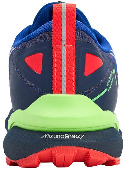 Кроссовки мужские Mizuno Wave Daichi 9 Reflex Blue C/White/Green Geck - Фото 3 большая