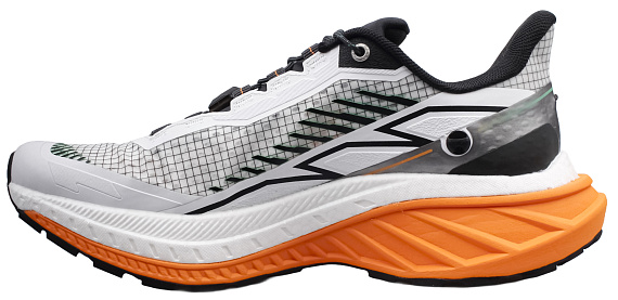 Кроссовки мужские Kailas Fuga Elite 3 White Cloud/Titanium Gray/Calendula - Фото 2 большая