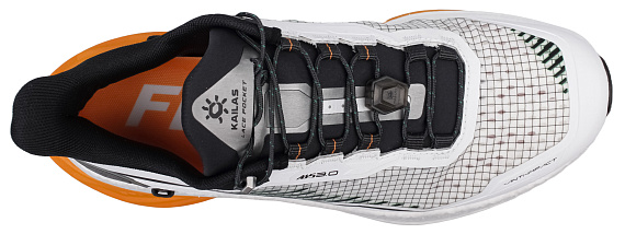 Кроссовки мужские Kailas Fuga Elite 3 White Cloud/Titanium Gray/Calendula - Фото 5 большая