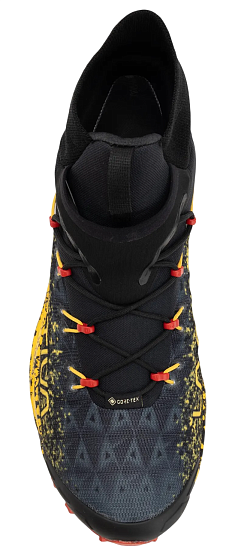 Кроссовки мужские La Sportiva Uragano Gtx Black/Yellow - Фото 3 большая