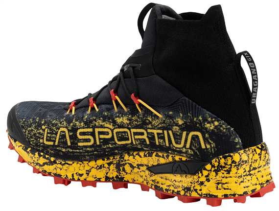 Кроссовки мужские La Sportiva Uragano Gtx Black/Yellow - Фото 5 большая