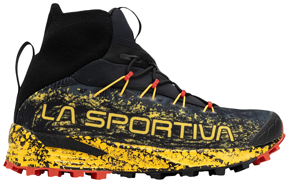 Кроссовки мужские La Sportiva Uragano Gtx Black/Yellow - Фото 1 большая