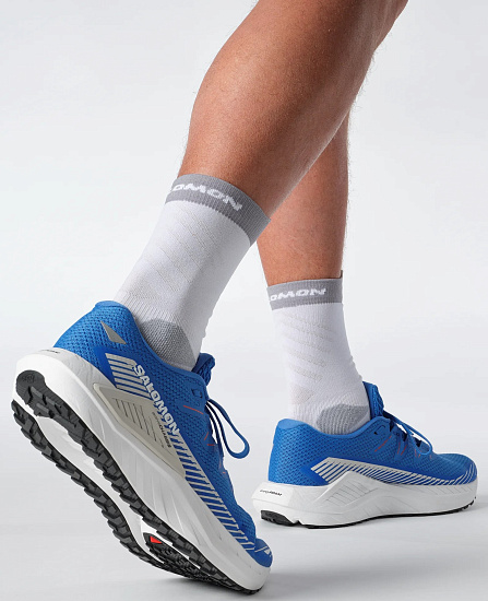 Кроссовки мужские Salomon Drx Defy Grvl French Blue/White/Chert - Фото 2 большая