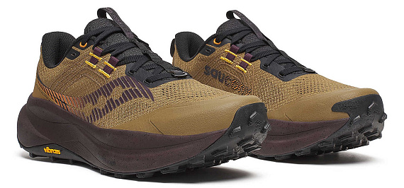 Кроссовки мужские Saucony Xodus Ultra 4 Kodiak/Wine - Фото 2 большая