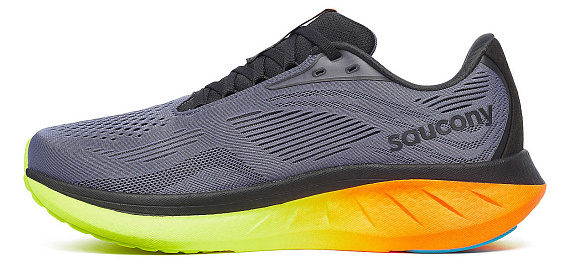 Кроссовки мужские Saucony Ride 18 Shadow/Vizi - Фото 3 большая