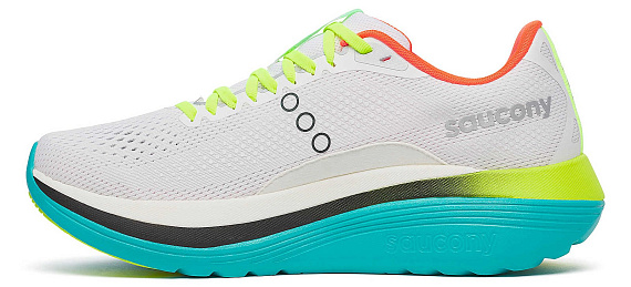 Кроссовки мужские Saucony Endorphin Trainer White/Mutant - Фото 3 большая