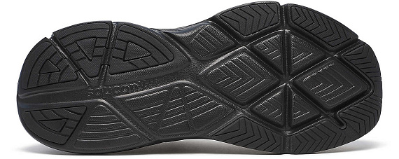 Кроссовки мужские Saucony Guide 18 Triple Black - Фото 6 большая