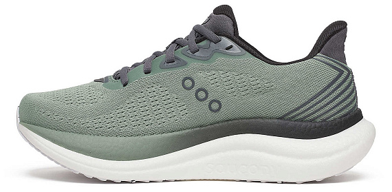 Кроссовки мужские Saucony Triumph 23 Iceberg/Carbon - Фото 3 большая