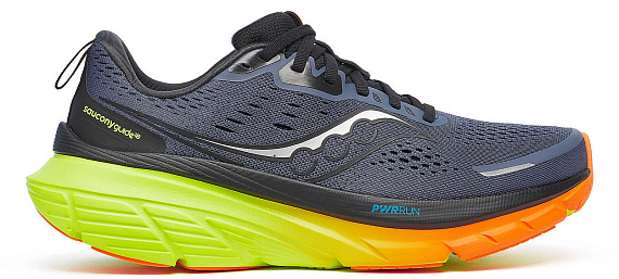 Кроссовки мужские Saucony Guide 18 Shadow/Vizi - Фото 1 большая