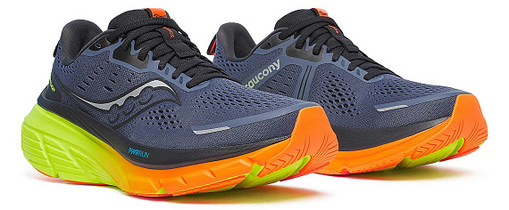 Кроссовки мужские Saucony Guide 18 Shadow/Vizi - Фото 2 большая