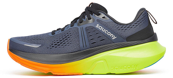 Кроссовки мужские Saucony Guide 18 Shadow/Vizi - Фото 3 большая