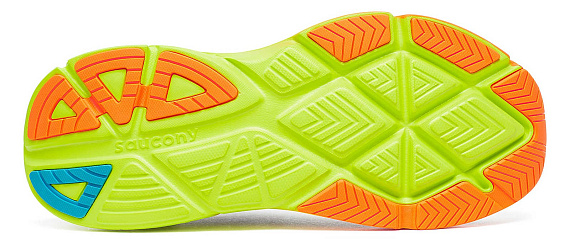 Кроссовки мужские Saucony Guide 18 Shadow/Vizi - Фото 6 большая