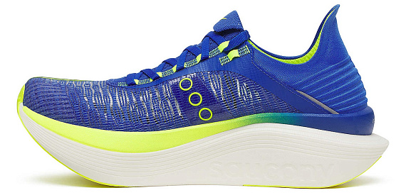 Кроссовки Saucony Endorphin Elite 2 Lapis/Citron - Фото 3 большая