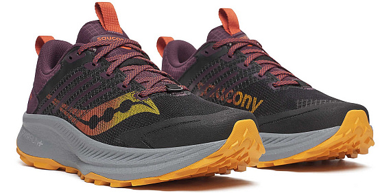 Кроссовки мужские Saucony Ride Tr2 Black/Autumn - Фото 2 большая