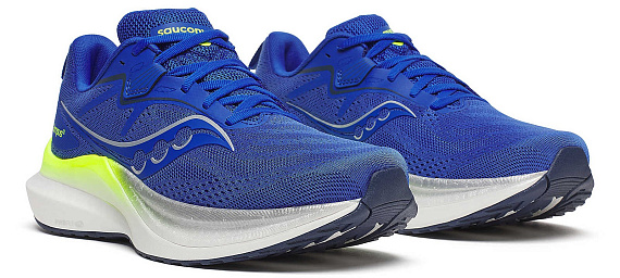 Кроссовки мужские Saucony Tempus 2 Lapis/White - Фото 2 большая