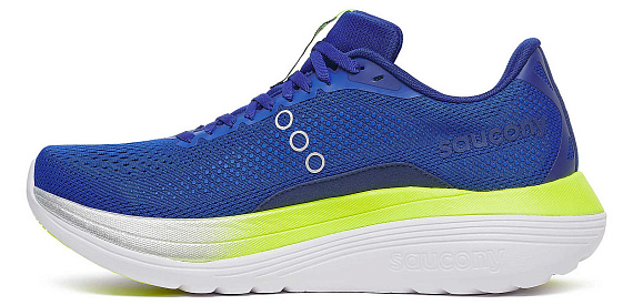 Кроссовки мужские Saucony Endorphin Trainer Lapis/Citron - Фото 3 большая