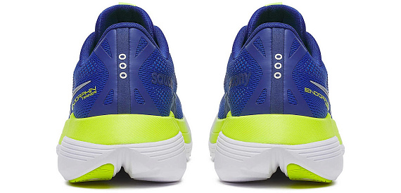 Кроссовки мужские Saucony Endorphin Trainer Lapis/Citron - Фото 4 большая