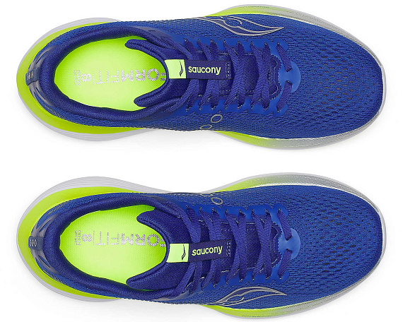 Кроссовки мужские Saucony Endorphin Trainer Lapis/Citron - Фото 5 большая